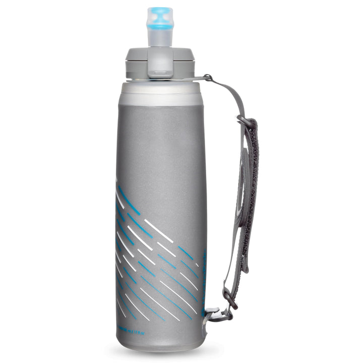 Hydrapak Skyflask It Speed 500ml Water Bottle One Size, Silber 500 ml – isolierte Daumenschlaufe Cle