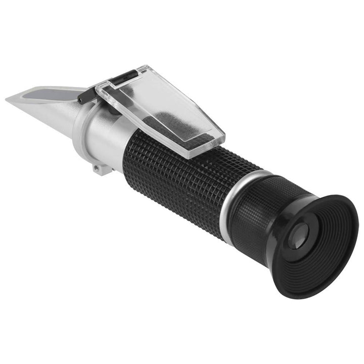 Oumefar Professionelles 0 20% refraktometer Brix Refraktometer Biersaft Tester Messgerät mit automat