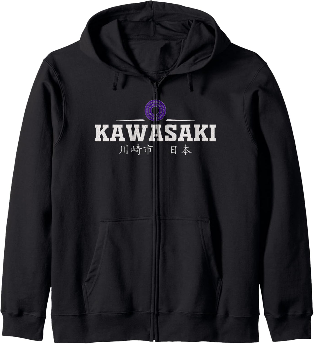 Kawasaki Japan Kapuzenjacke