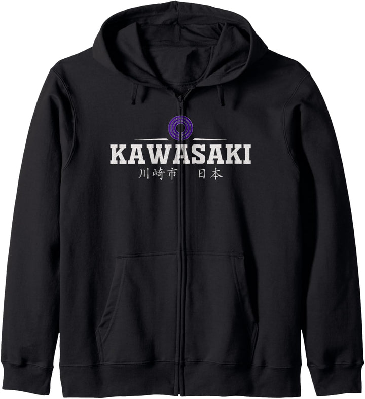 Kawasaki Japan Kapuzenjacke