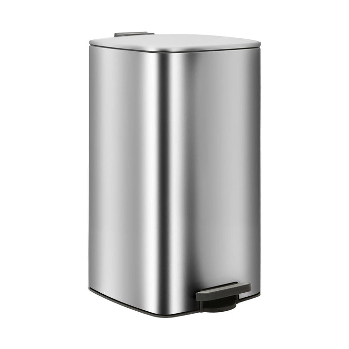 Harbour Housewares 30L Edelstahl Treteimer Chrome Square Küchenmülleimer | 30L Edelstahl Treteimer C