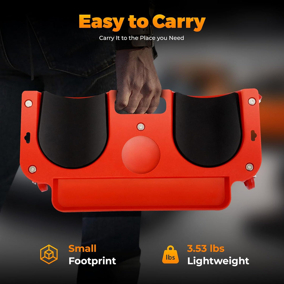 BJTDLLX Kniebrett mit Rollen Knierollbrett Knierolli Rolling Knee Pads Bodenleger Werkzeug Knieschon