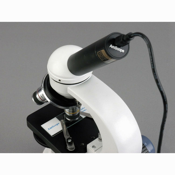 AmScope MD500-CK 5MP USB 2.0 Farb CMOS Digital Okular Mikroskop Kamera mit Kalibrierdia