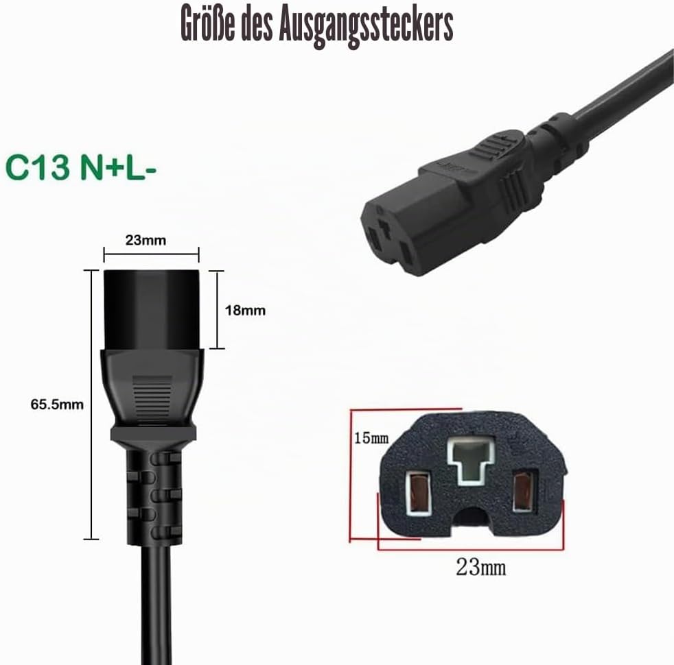 QDD 71,4 V 5A Ladegerät 60 V Li-Ionen-Akku Smart-Ladegerät für 17 S 60 V Li-Ionen-Akkuladegerät mit