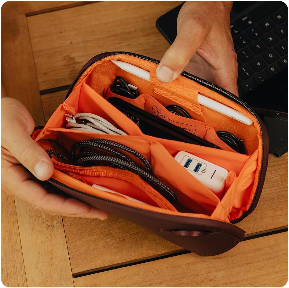 Peak Design Kleine Technologie-Tasche, Ocean, Elektronischer Organizer für Reisen oder täglichen Tra