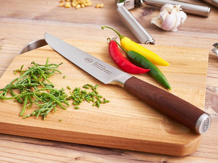 RÖSLE Fleischmesser Masterclass, Hochwertiges Küchenmesser zum Schneiden aller Arten von Fleisch, Tr