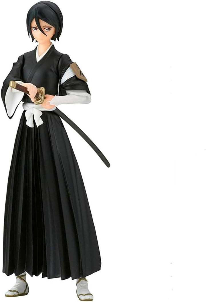 BANPRESTO, Rukia Kuchiki Bleach Solid and Souls Actionfigur 14 cm, Mehrfarbig BP88251