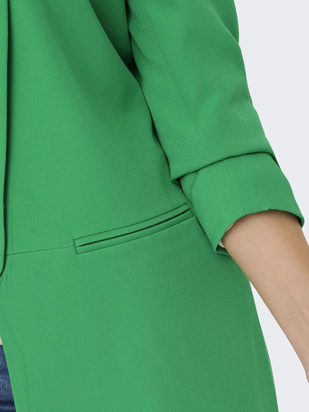 ONLY Female Blazer Langer Blazer 36 Simply Green, 36 Simply Green