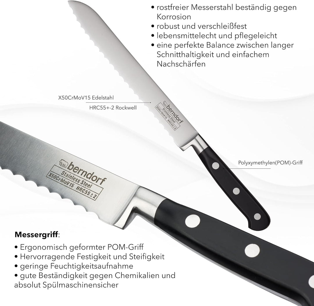 Berndorf Berndorf Profiline Brotmesser 20 cm, Brotmesser