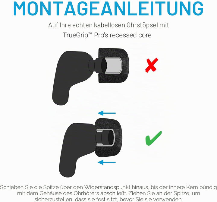 COMPLY Tips for Google Pixel Buds &amp; Pixel Buds A-Series, medium 35-42122-11, 35-42122-11