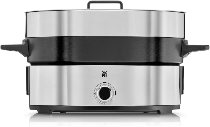 WMF Lono Hot Pot & Dampfgarer elektrisch 3,6l, chinesisches Fondue für 6 Personen, elektrische Dampf