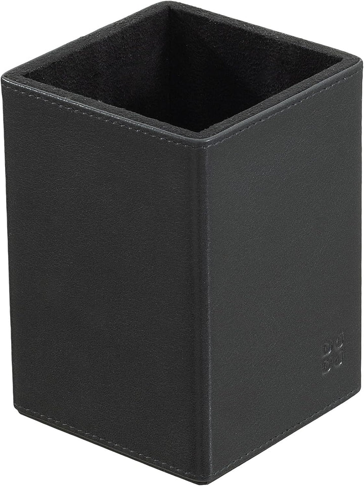 DUDU Schreibtisch-Set aus Leder für das Büro 4-teilig mit Taschenleerer Stifthalter Briefhalter Zett