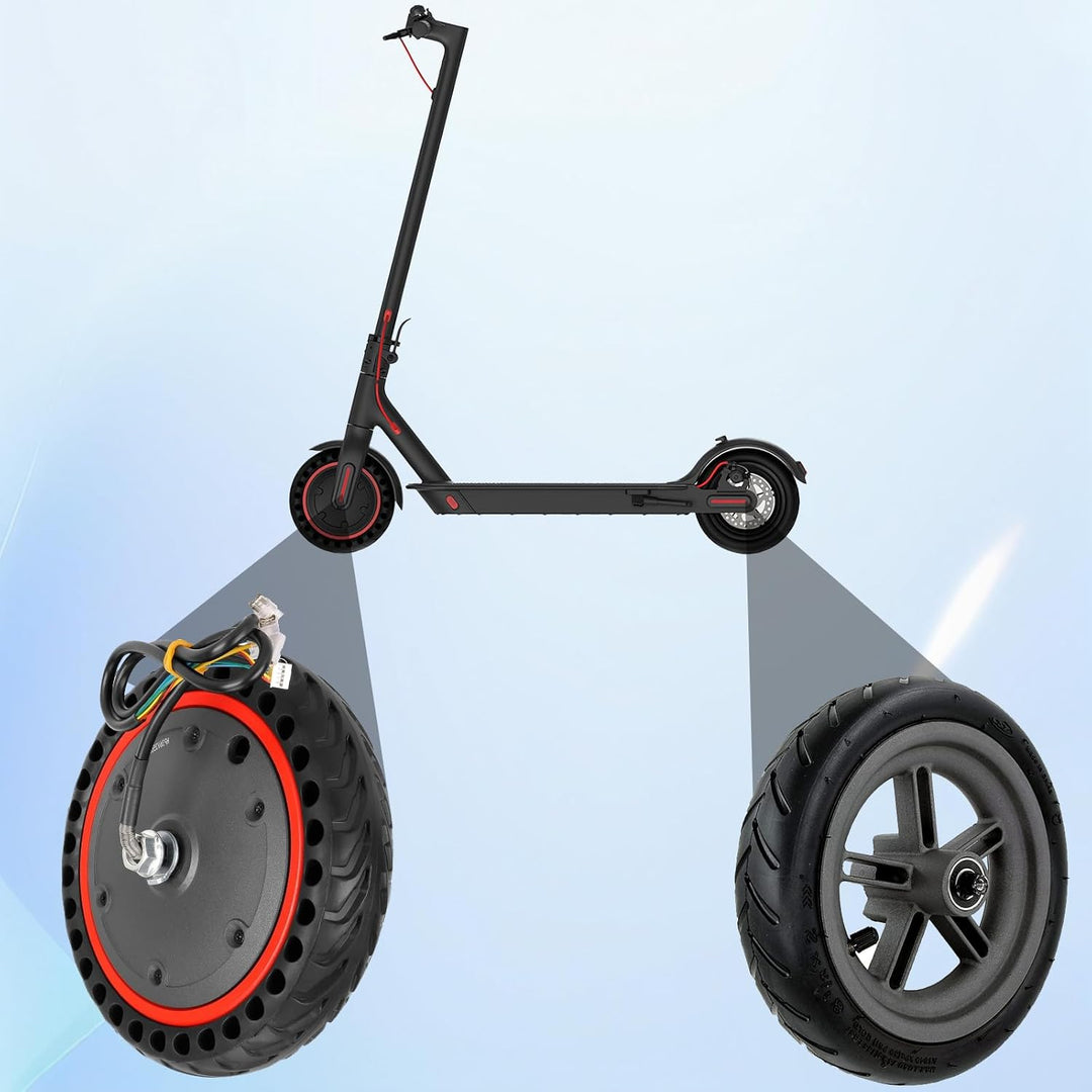 E Scooter Motor für Xiaomi M365 Pro Pro2, mit Vollgummireifen, 8.5 Zoll-Elektroroller Brushless-Radn