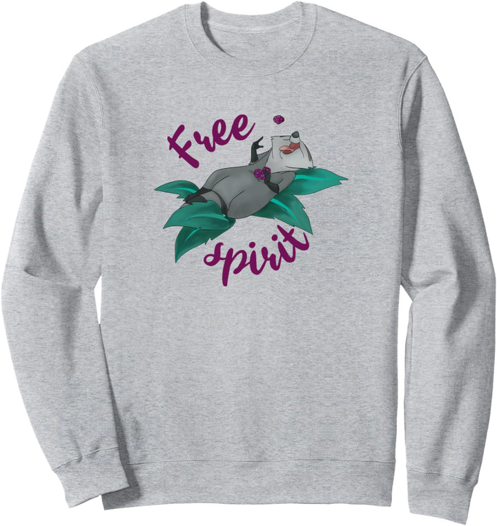 Disney Pocahontas Meeko Free Spirit Pocket Sweatshirt