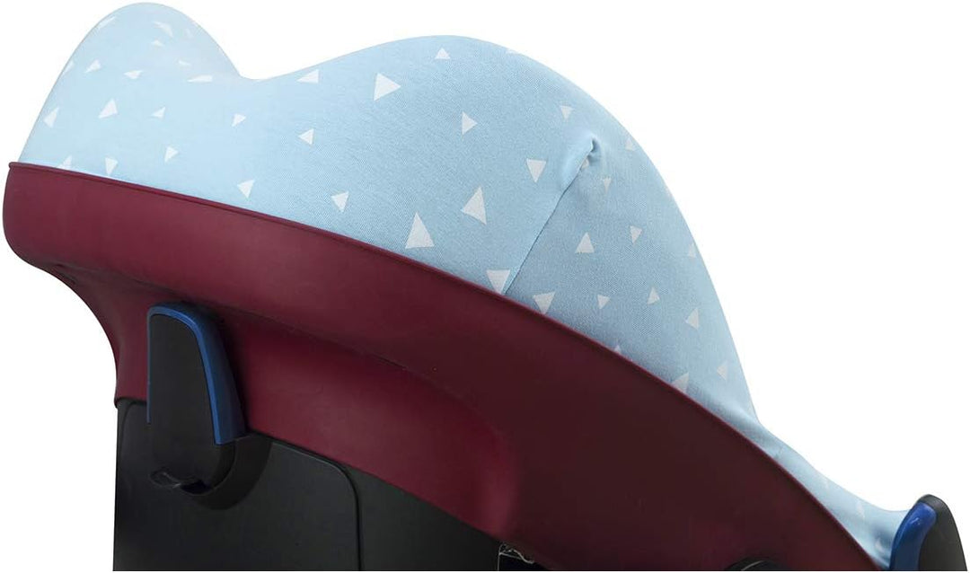 JYOKO Kids Baumwollbezug für Autositz kompatibel mit Pebble Maxi Cosi, Bebe Confort (Blue Sparkles),