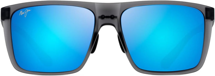 Maui Jim HONOKALANI Brille, transparent, Grau, 57/17/138, Unisex, Erwachsene, Translucent Grey