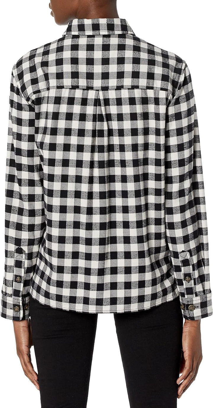 Carhartt Damen Rugged Flex Flannel Fit Shirt L Schwarz, L Schwarz