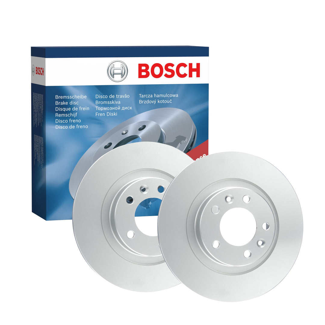 Bosch BD1657 Bremsscheiben - Hinterachse - ECE-R90 Zertifizierung - zwei Bremsscheiben pro Set