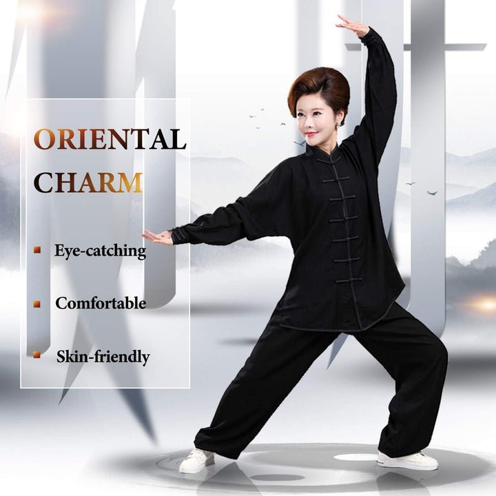 BBLAC 2KEY Kampfsportbekleidung | Traditionelle chinesische Uniformen für Tai Chi und Wing Chun | Un