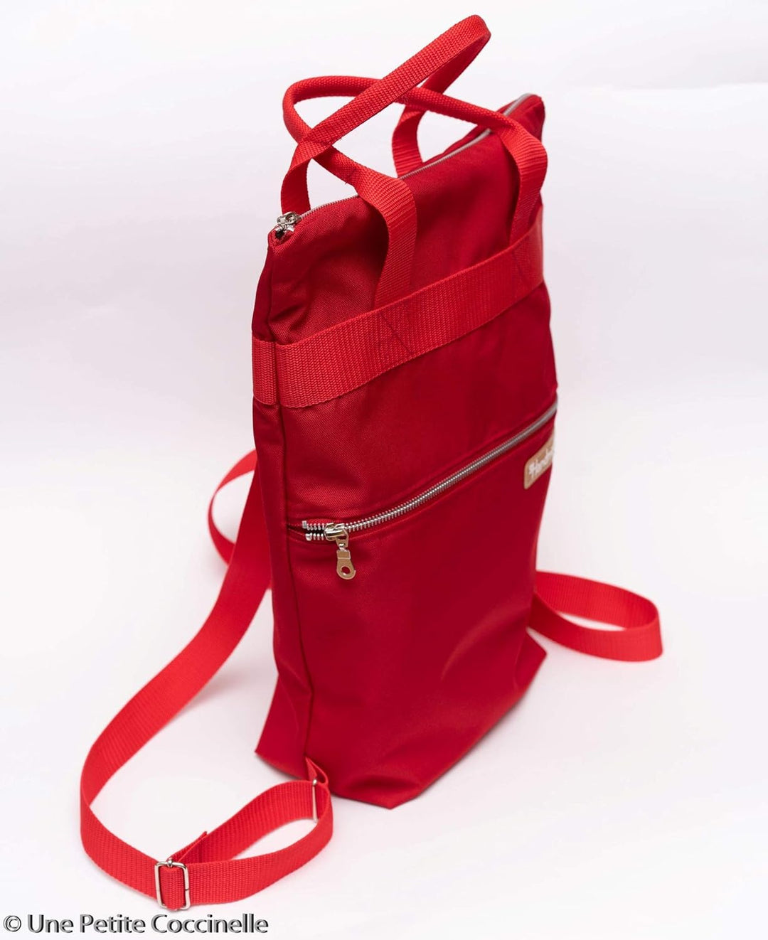 DIY Nähset/Nähpaket Rucksack/Shopper 37cm x 30cm rot