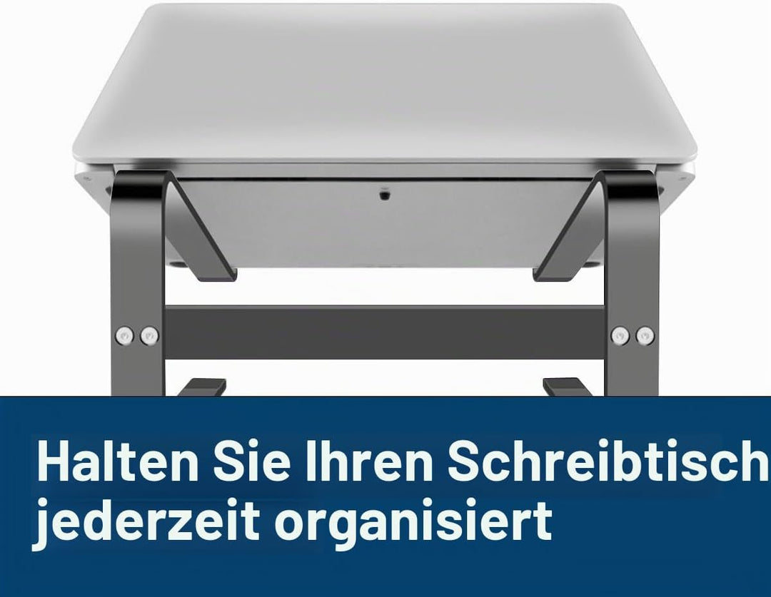 MMOBIEL Laptop Stand Grosser - Laptop Ständer 10 bis 18 Zoll - Laptophalterung Universal - Laptopstä