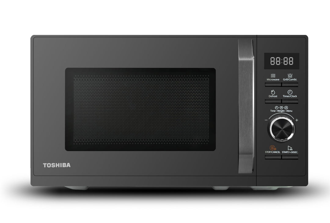 Toshiba MW3-AG20PE(BK) Mikrowellen mit Grill 20L 3-in-1 Mikrowellenherd, Chef-Abtauung, Mikrowelle,
