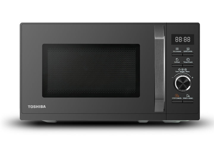Toshiba MW3-AG20PE(BK) Mikrowellen mit Grill 20L 3-in-1 Mikrowellenherd, Chef-Abtauung, Mikrowelle,