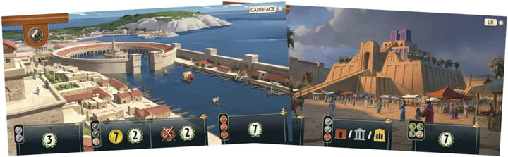 Unbox Now Repos Production 7 Wonders Gebäude - Erweiterung auf Spanisch