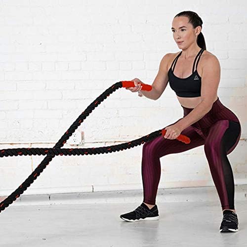 CCLIFE Battle Ropes Schlachtseil 9m 12m 15m Ø38mm Fitnesse Sport Tau Trainingsseil Fitnessseil Sport