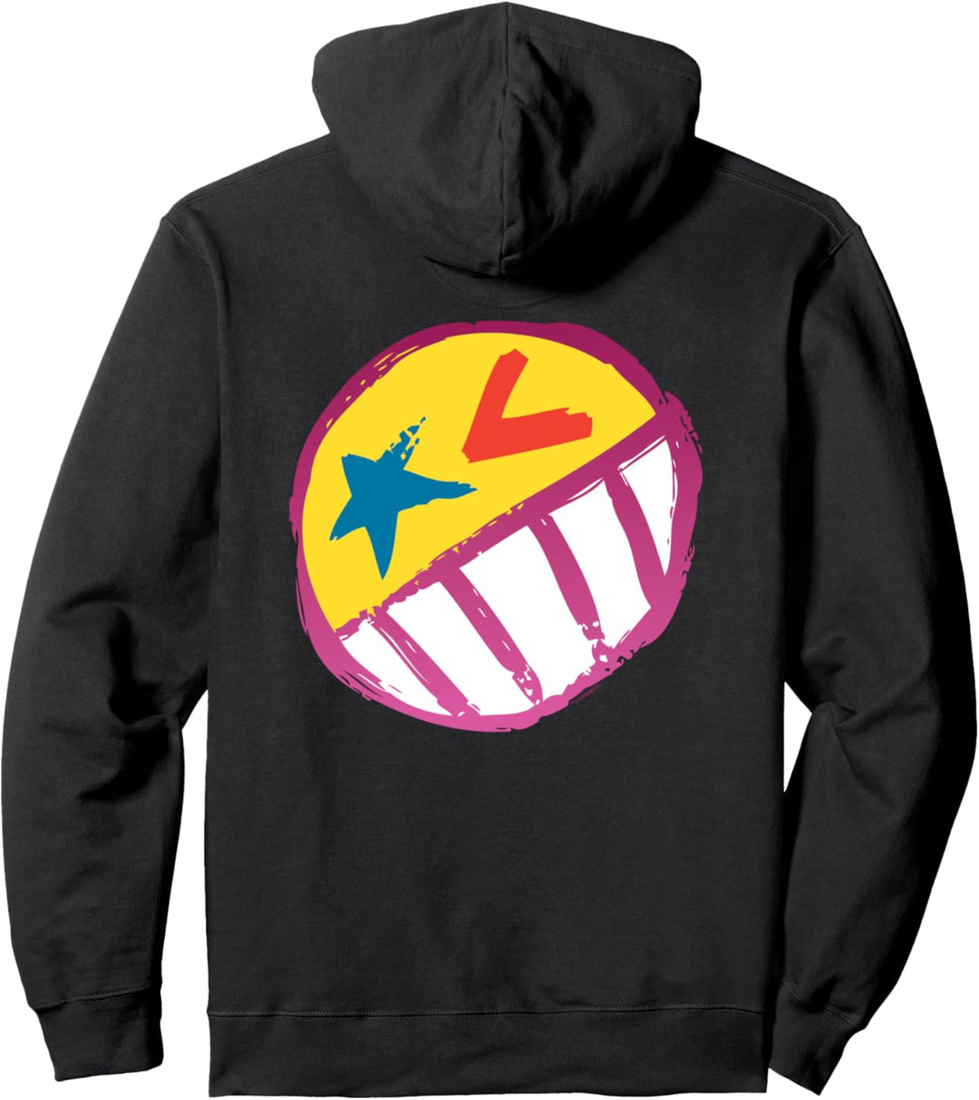 "BubbleGun" Color Logo w/ BubbleGun Smiley Pullover Hoodie