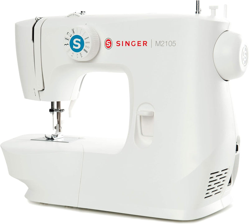 Singer M2105 Nähmaschine, Metall, Weiss