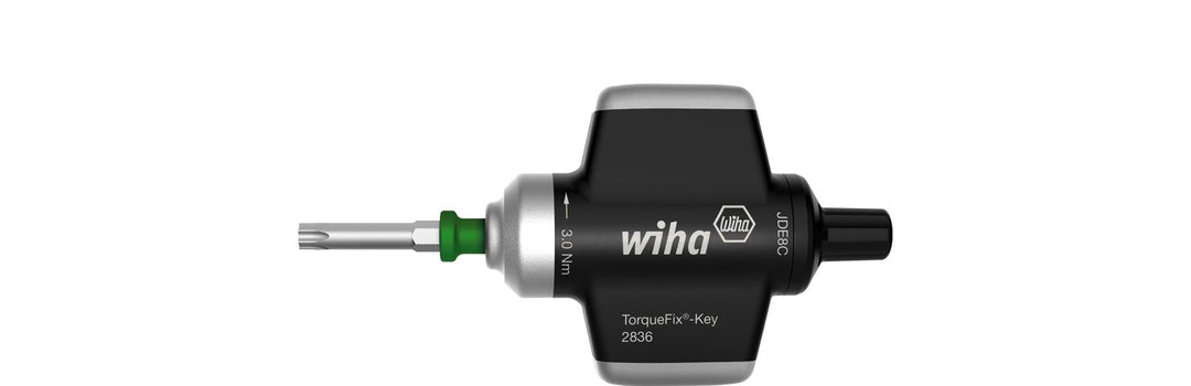 Wiha präziser Drehmoment-Schraubendreher mit Schlüsselgriff TorqueFix® Key fest voreingestellte Dreh