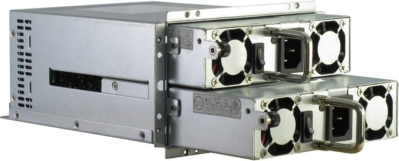 Inter-Tech 99997003 ASPOWER R2A-MV0550, PSU Server, rund, 550 W, 150 mm x 84 mm x 190 mm