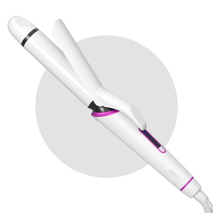 NOVUS 32 mm Lockenstab Keramik: Glätteisen und Lockenstäbe 2 in 1, 5 Einstellbare Temperaturen Welle