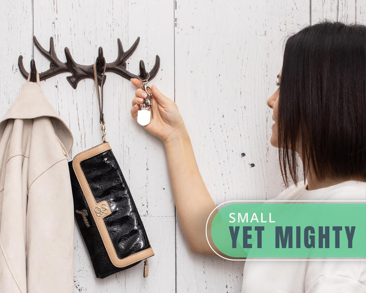 Comfify Geweihhaken aus Gusseisen Vintage Antiker Metallfinish Bügelhalterung mit Haken | Lieferung
