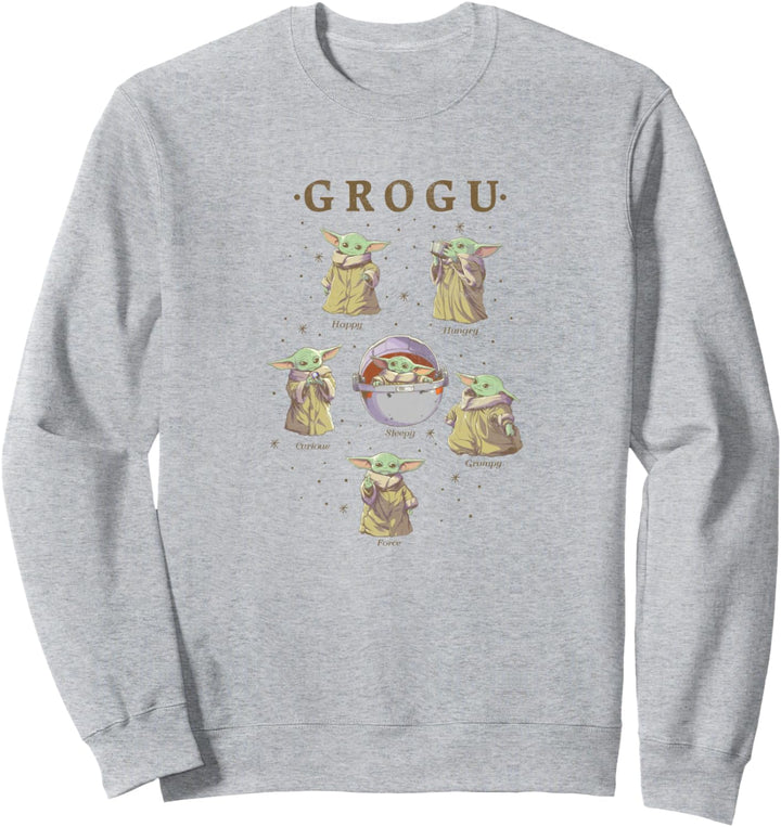 Star Wars: The Mandalorian Grogu Moods R16 Sweatshirt