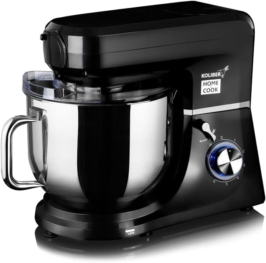 Koliber ROBOMAX X 3500W Küchenmaschine Multifunktion 8L Fleischwolf Mixer Gemüsereibe Knetmaschine P