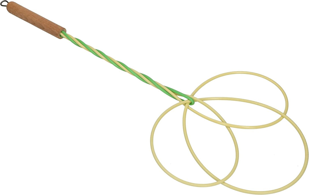KOTARBAU® Teppichklopfer aus Draht für Teppiche Fussmatten mit Holzgriff