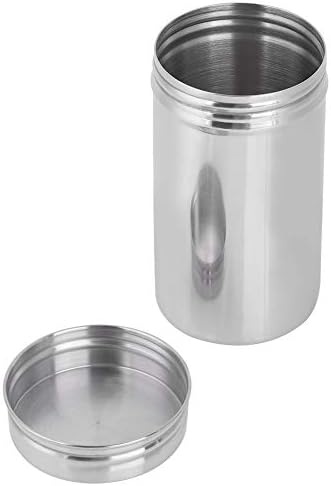 Kaffeedose aus Edelstahl Espressodose Teedose Edelstahldose mit Innendeckel für Kaffeepulver und Kaf