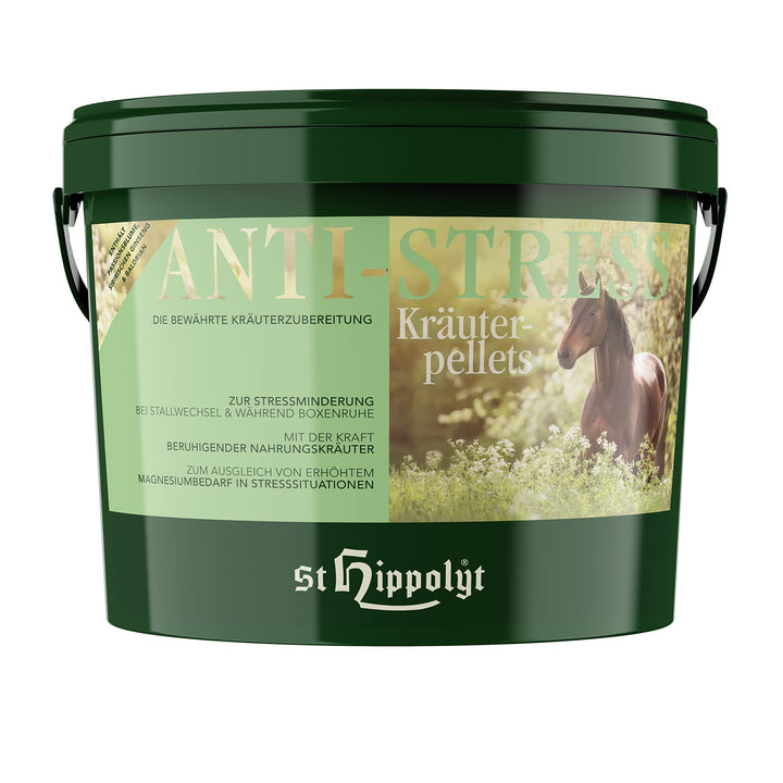 St. Hippolyt Anti-Stress-Kräuterpellets 10 kg- erhöht die psychische Belastbarkeit des Pferdes in St