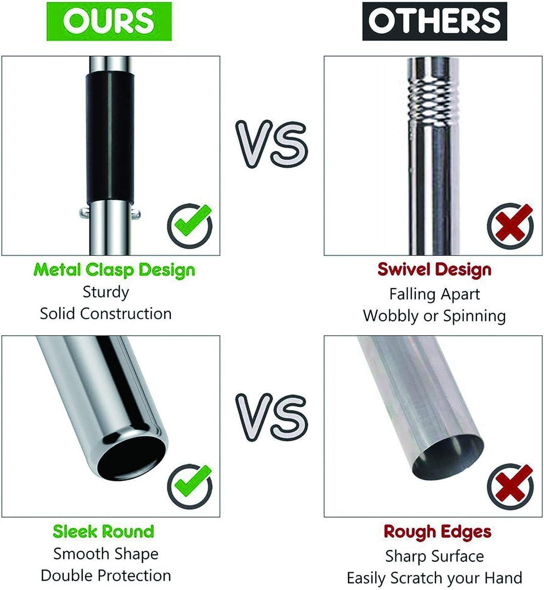XXYL Hundekotschaufel, Tablett und Rechen für grosse, mittlere und kleine Haustiere, 96,5 cm lang, V