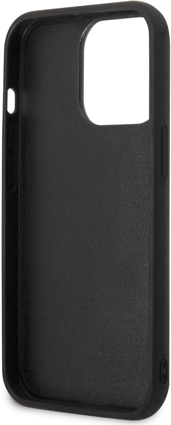 KARL LAGERFELD KLHCP14L3DRKCK hülle für iPhone 14 Pro 6,1" schwarz/Black hardcase Karl&Choupette Iko