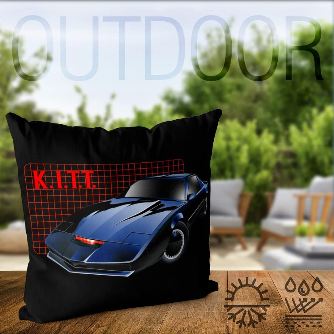 VOID K.I.T.T. Kissenbezug Kissenhülle Polyester wasserfest Outdoor Michael Knight 2000 Black Rider,