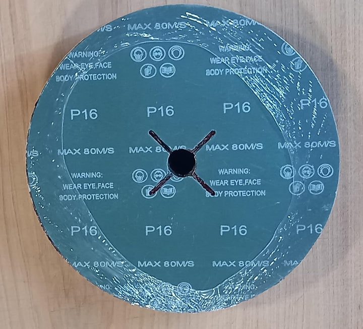 Fiberscheiben Eckra Ø 230 mm 25 Stück P 16 Fiberschleifscheiben Schleifscheiben