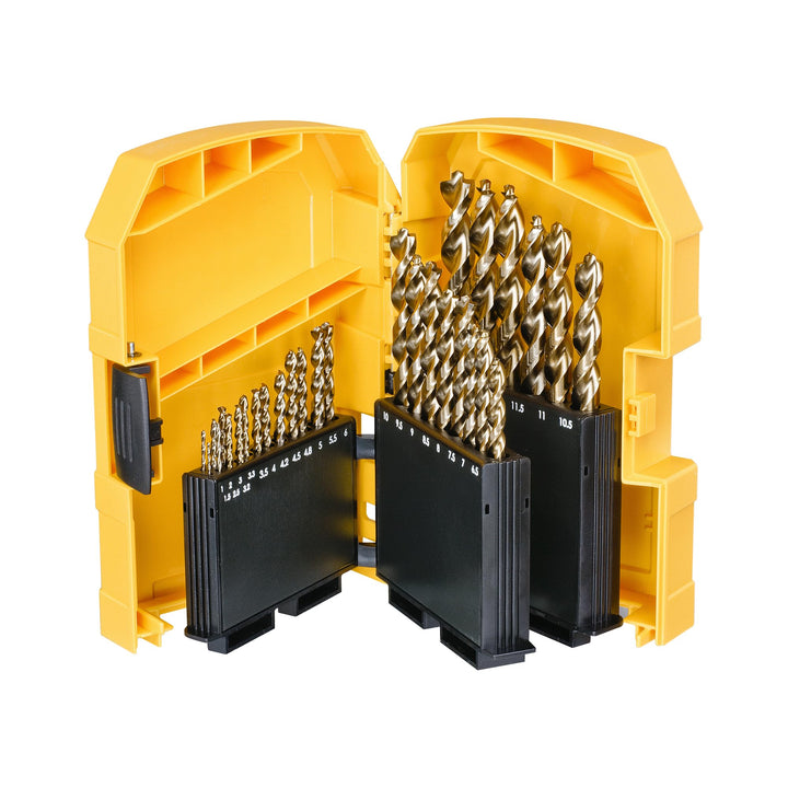 DeWalt 29-tlg. Indexkassette (mit 29 Extreme Dewalt zwei HSS-G Metallbohrern), DT7926 Single, Single