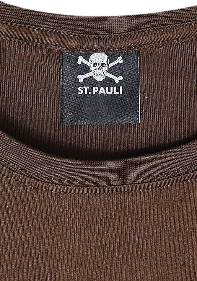 Do You Football FC St. Pauli T-Shirt Totenkopf braun 3XL Braun, 3XL Braun