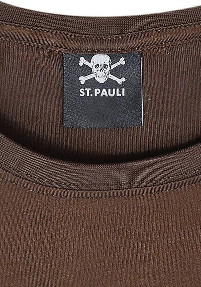Do You Football FC St. Pauli T-Shirt Totenkopf braun XL Braun, XL Braun