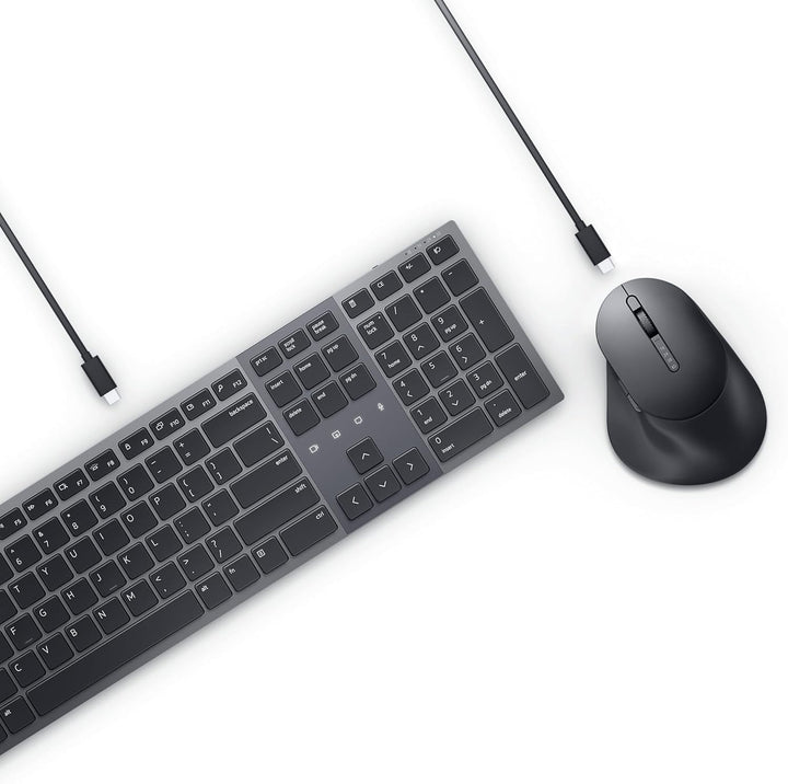 Dell Premier-Tastatur und Premier-Maus als Set – KM900 - Tastatur US (QWERTZ) KM900 - (US Internatio