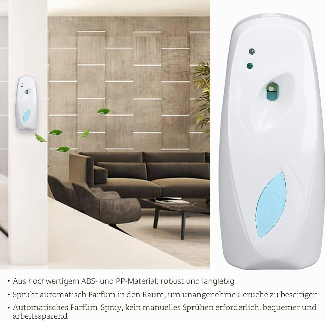 Automatischer Parfümspender 300 ml, Wandduftspender, automatischer Deospender für Familie, Büro, Bad