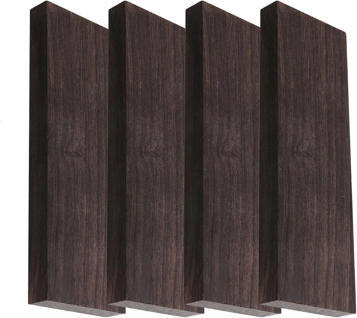 Generisch Schwarzes Ebenholz,4.7"x1.57"x0.39"Black Ebony Lumber Original Wood Timber | Holz Afrikani